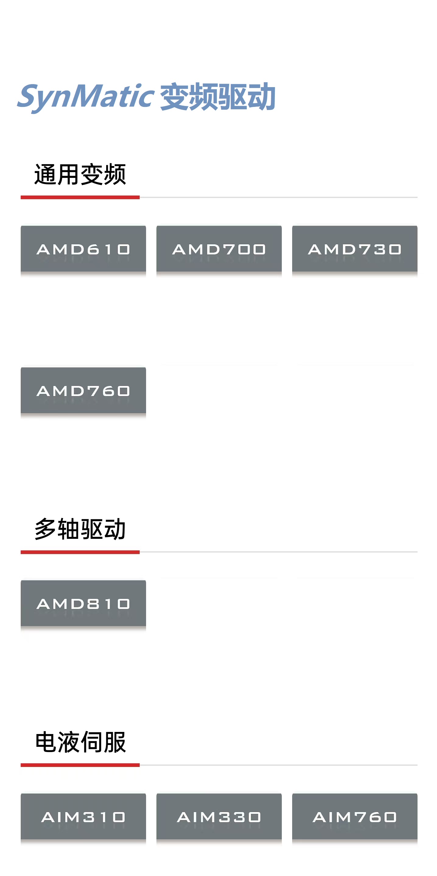 SynMatic安驰变频器
